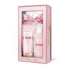 Set Regalo Powder Rose Con Calzini Morbidi Da Donna