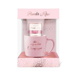 Set Regalo Powder Rose Con Tazza Rosa