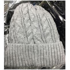 Cappelli uomo di lana con pelliccia in stoc