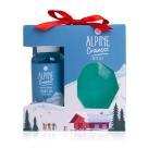 Set da bagno ALPINE COZINESS in confezione regalo, incluso gel doccia da 100 ml, sapone da 50 g, profumo: grappa alla menta pipe