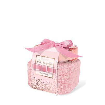 Sali Da Bagno Powder Rose In Vasetto Regalo Con Cravattina