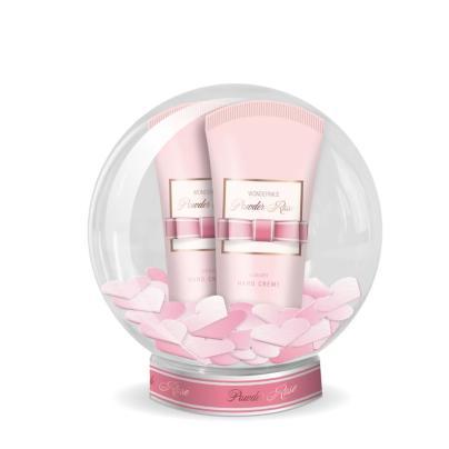 Set Regalo Globo Con Petali Di Sapone Rosa